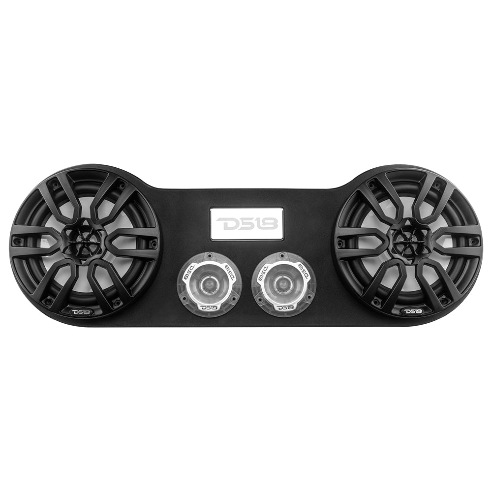 DS18 EN28-28 28" High Density ABS Universal Speakers Enclosure 2 X 8" and 2 x 3.78" Tweeters