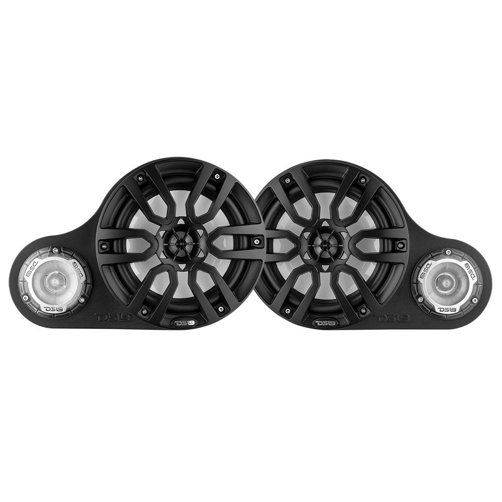 DS18 EN8PLD High Density Abs 2-Way Universal Pod Loaded With 8" Loudspeaker and 1 X 3.78” Tweeter