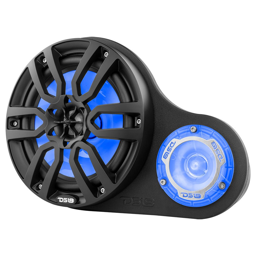 DS18 EN8PLD High Density Abs 2-Way Universal Pod Loaded With 8" Loudspeaker and 1 X 3.78” Tweeter