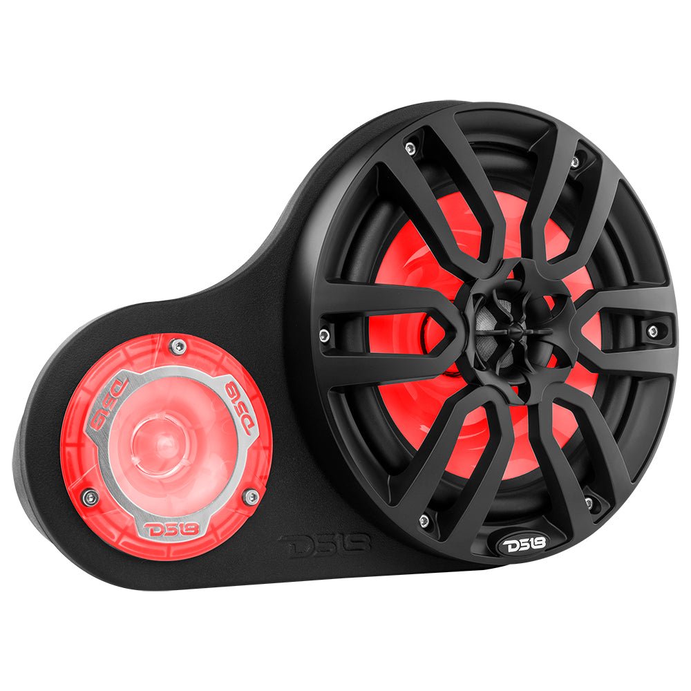 DS18 EN8PLD High Density Abs 2-Way Universal Pod Loaded With 8" Loudspeaker and 1 X 3.78” Tweeter