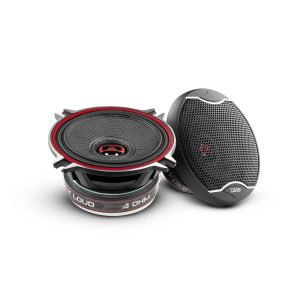 DS18 EXL-SQ4.0 EXL 4" 2-Way Coaxial Speaker with Fiber Glass Cone | 60W RMS 3-Ohm