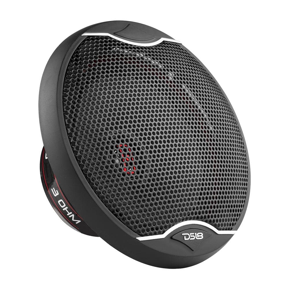 DS18 EXL-SQ5.25 EXL 5.25" 2-Way Coaxial Speaker with Fiber Glass Cone | 80W RMS 3-Ohm