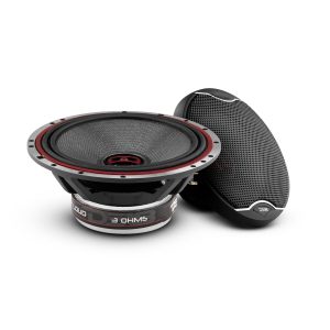 DS18 EXL-SQ6.5 EXL 6.5" 2-Way Coaxial Speaker with Fiber Glass Cone | 120W RMS 3-Ohm
