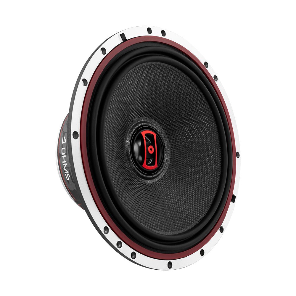 DS18 EXL-SQ6.5 EXL 6.5" 2-Way Coaxial Speaker with Fiber Glass Cone | 120W RMS 3-Ohm