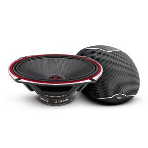 DS18 EXL-SQ6.9 EXL 6x9" 2-Way Coaxial Speaker with Fiber Glass Cone | 160W RMS 3-Ohm