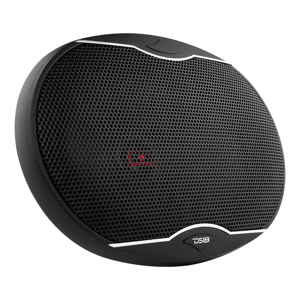 DS18 EXL-SQ6.9 EXL 6x9" 2-Way Coaxial Speaker with Fiber Glass Cone | 160W RMS 3-Ohm