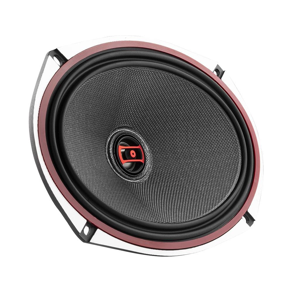 DS18 EXL-SQ6.9 EXL 6x9" 2-Way Coaxial Speaker with Fiber Glass Cone | 160W RMS 3-Ohm