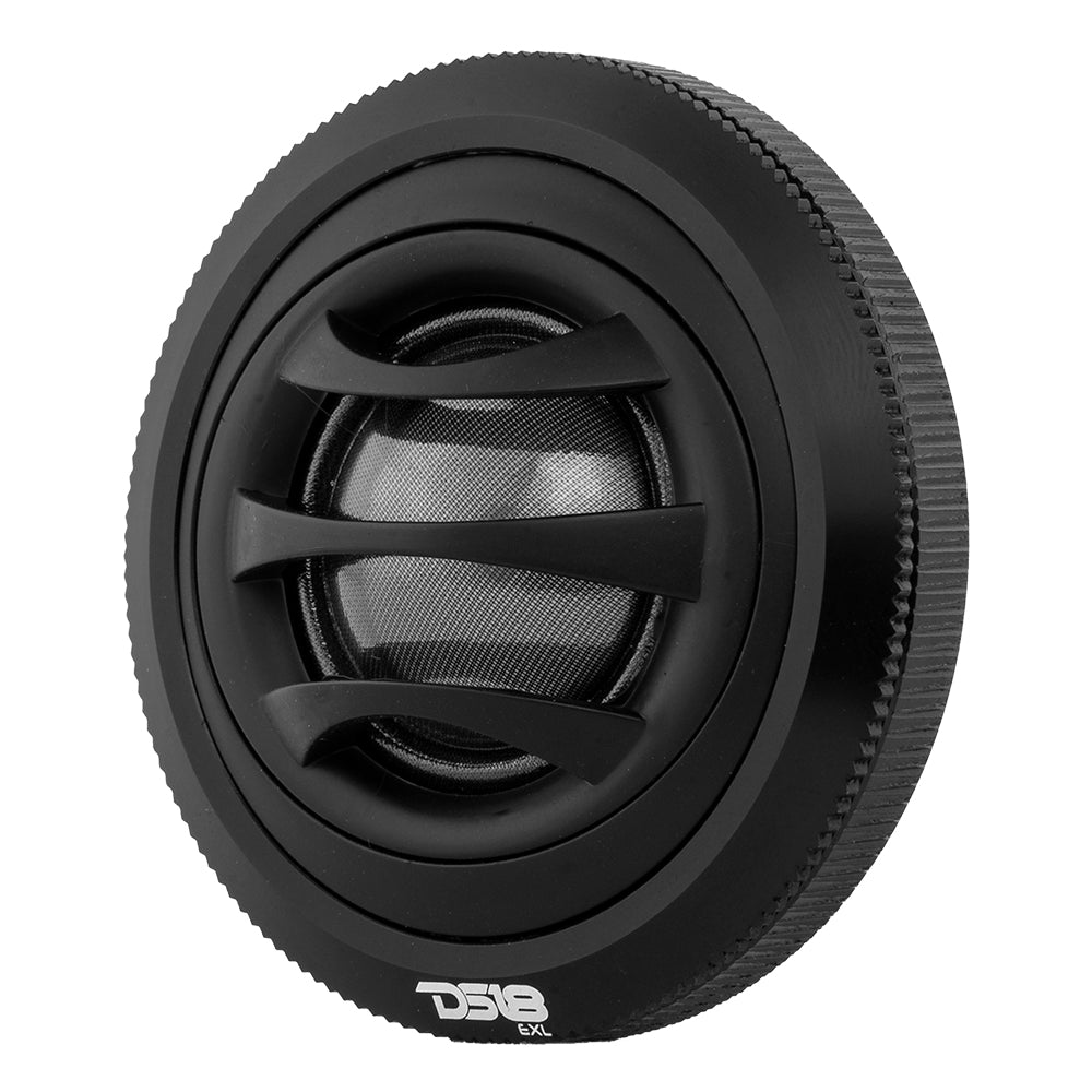 DS18 TW2.5 2.5" Dome Neodymium Tweeter with Aluminum Body 50 Watts 1" Silk 4-Ohm Vc