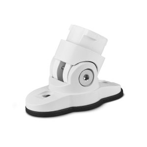 DS18 FLMBX-MALIBU/WH Flat Mounting Bracket Clamp Adaptor for Malibu G10+ Towers and All NXL-X and CF-X Towers Speakers