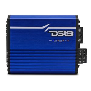 DS18 FRP-1.2K4/BL FRP Compact 4-Channel Full-Range Class-D Amplifier | 1200W RMS