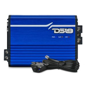 DS18 FRP-1.5K/BL FRP Compact Full-Range Class D 1-Channel Amplifier 1,500 Watts Rms @ 1-Ohm