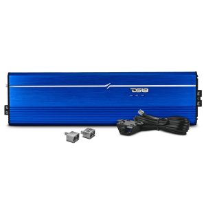 DS18 FRP-12K/BL FRP Compact Full-Range Class D 1-Channel Amplifier 12,000 Watts Rms @ 1-Ohm