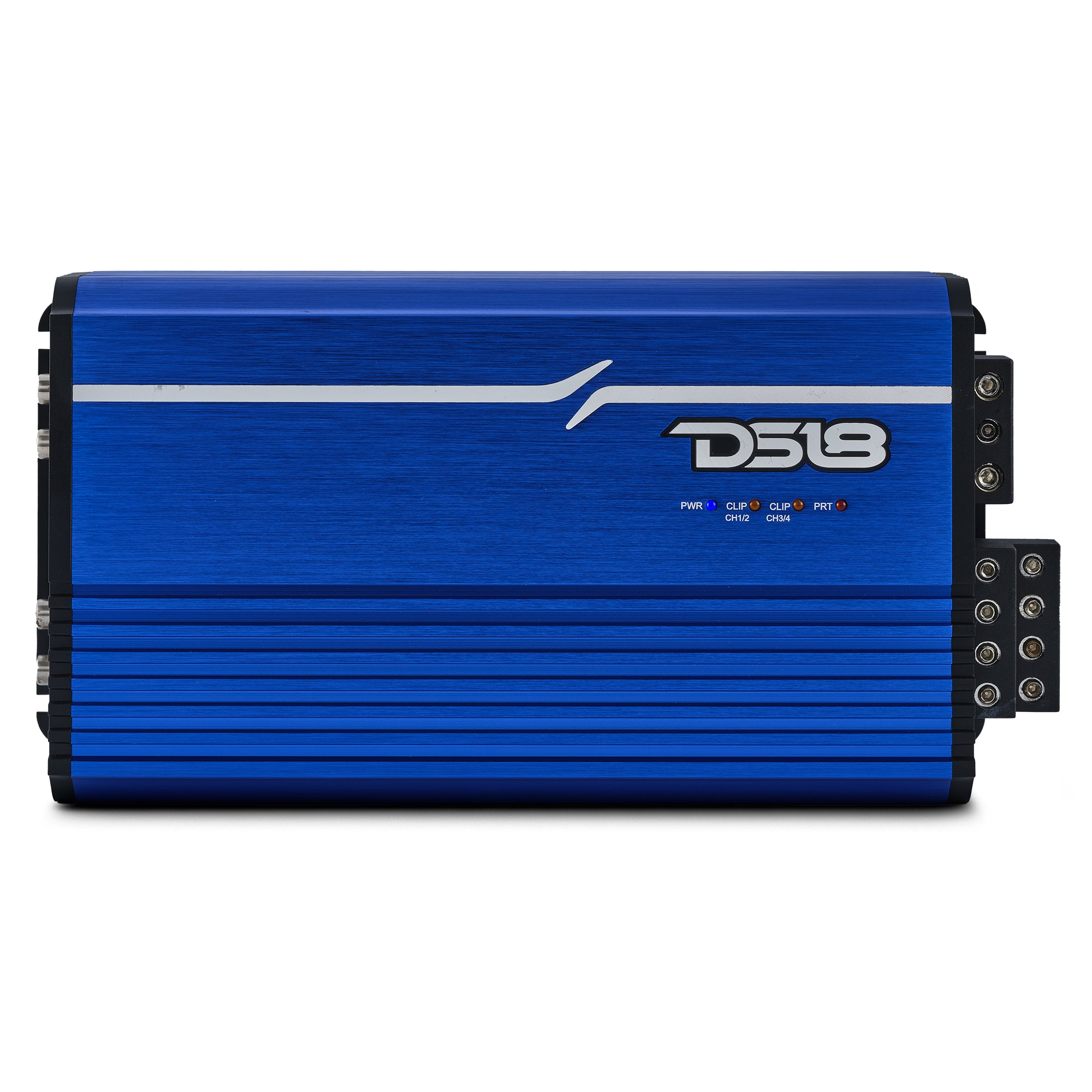 DS18 FRP-2.4K4/BL FRP Compact 4-Channel Full-Range Class-D Amplifier | 2400W RMS