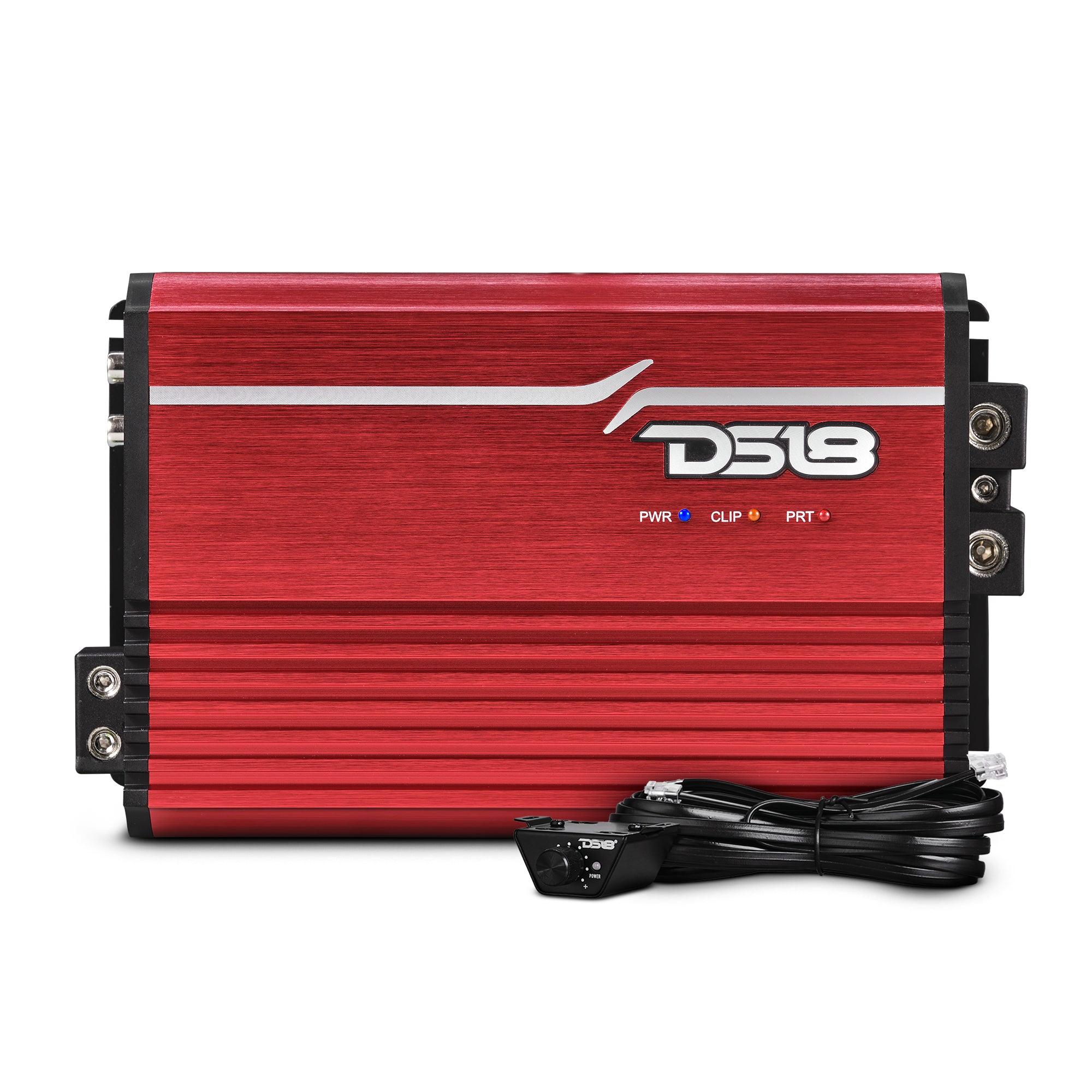 DS18 FRP-2.5K/RD FRP Compact Full-Range Class D 1-Channel Amplifier 2,500 Watts Rms @ 1-Ohm