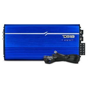 DS18 FRP-2.5K5/BL FRP Compact Full-Range Class D 5-Channel Amplifier – 250W x 4 + 1,200W Subwoofer Output