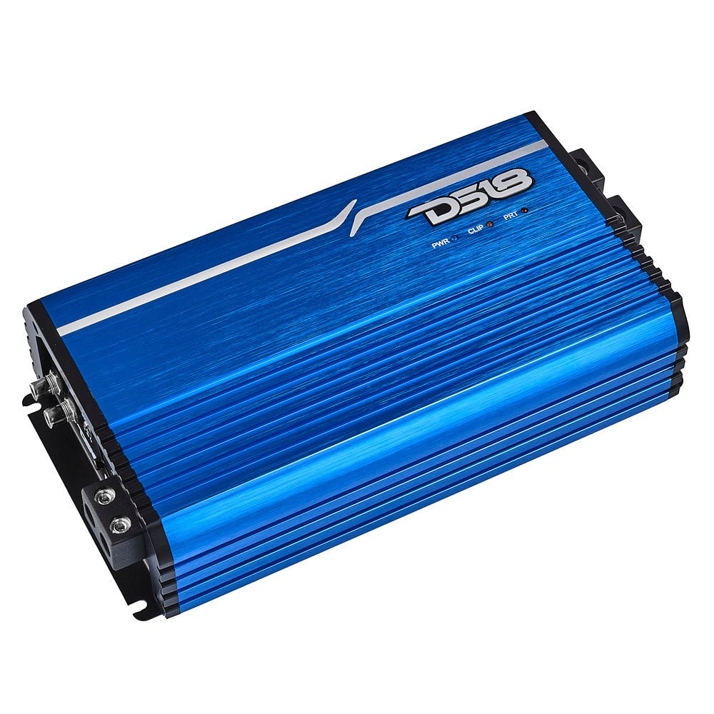 DS18 FRP-3.5K/BL FRP Compact Full-Range Class D 1-Channel Amplifier 3,500 Watts Rms @ 1-Ohm