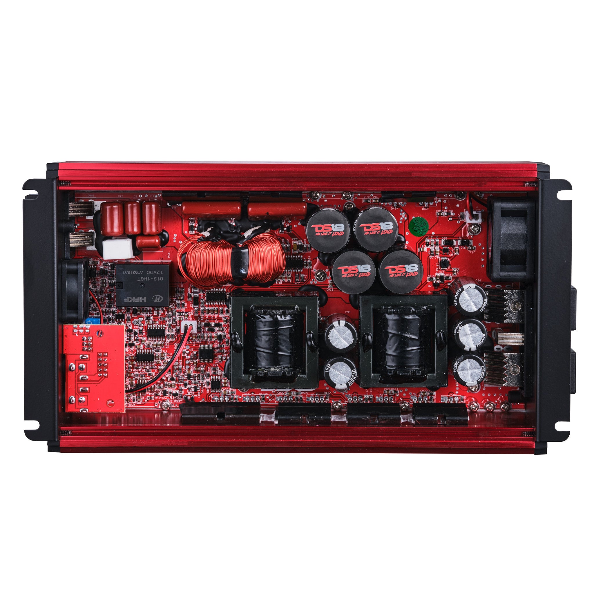 DS18 FRP-3.5K/RD FRP Compact Full-Range Class D 1-Channel Amplifier 3,500 Watts Rms @ 1-Ohm