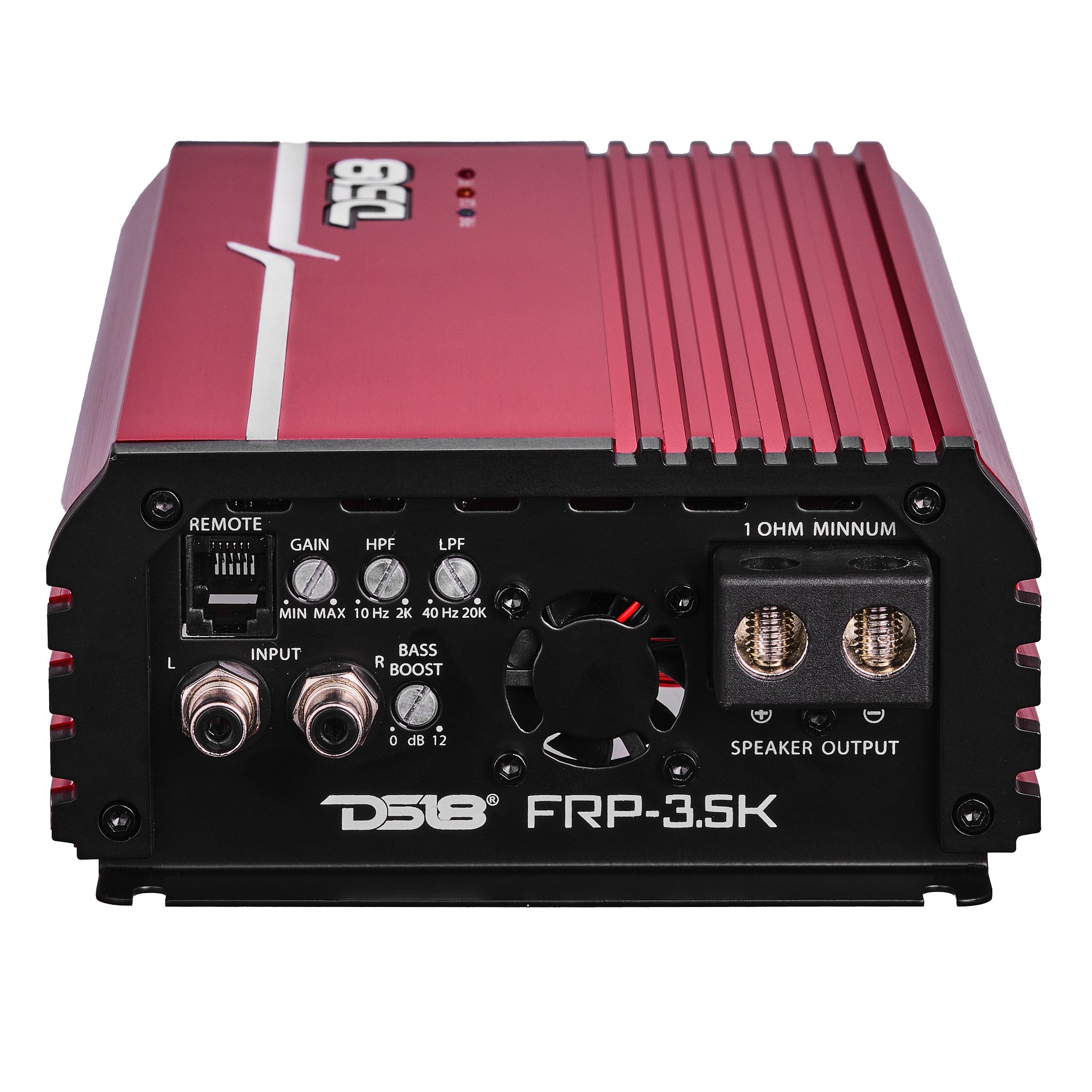 DS18 FRP-3.5K/RD FRP Compact Full-Range Class D 1-Channel Amplifier 3,500 Watts Rms @ 1-Ohm