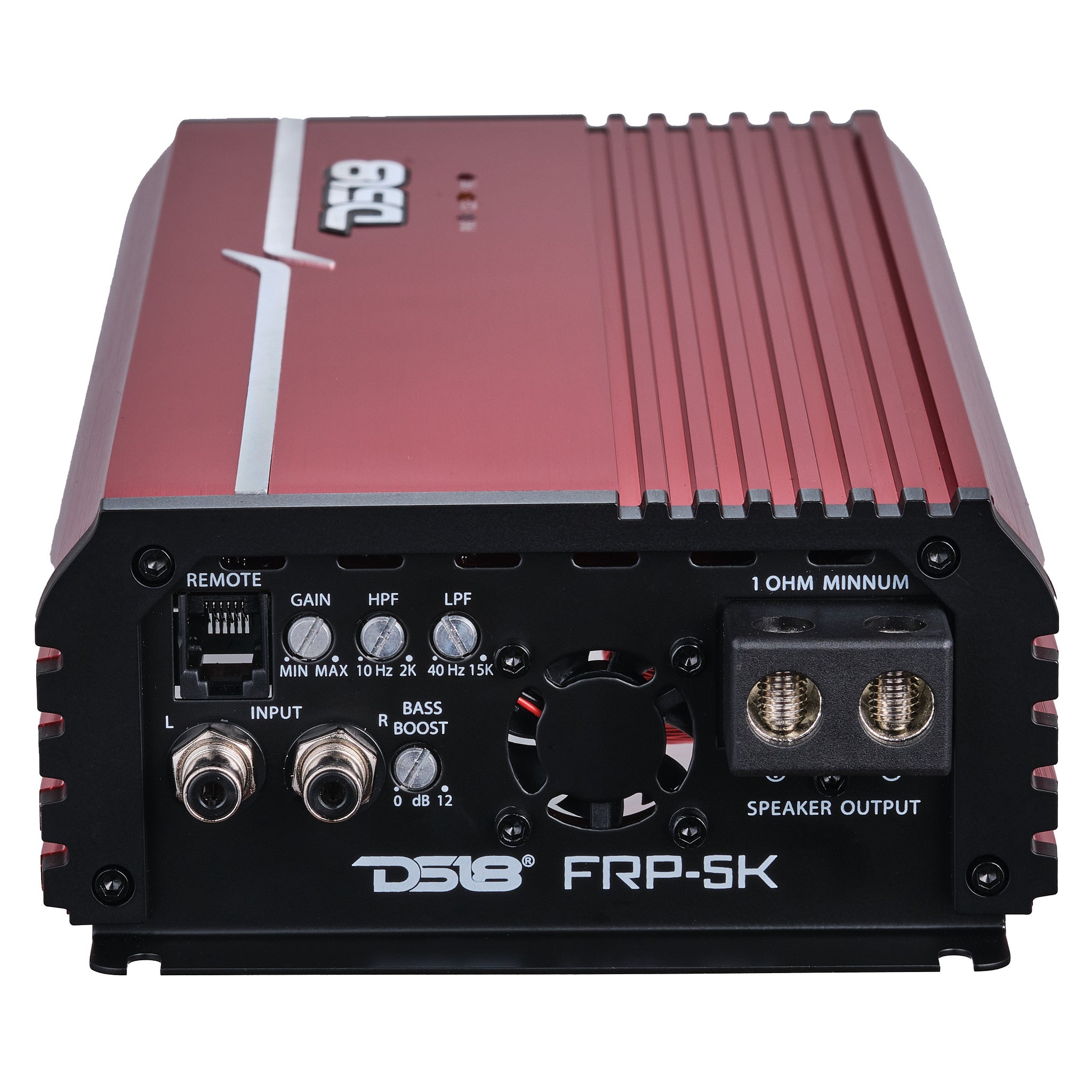 DS18 FRP-5K/RD FRP Compact Full-Range Class D 1-Channel Amplifier 5,000 Watts Rms @ 1-Ohm
