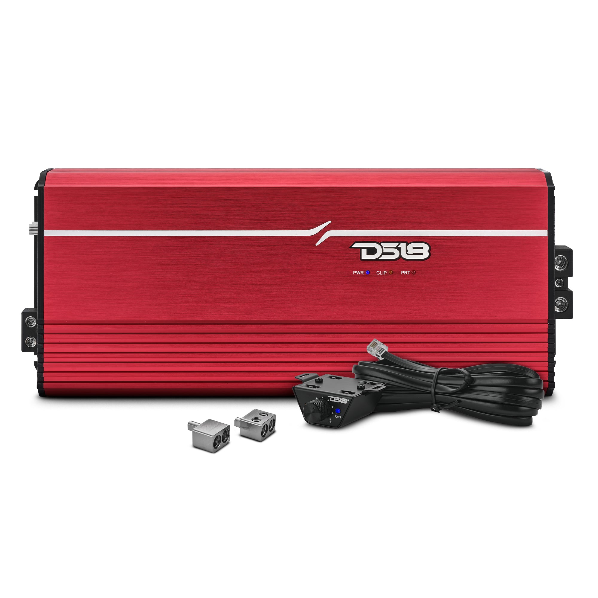 DS18 FRP-8K/RD FRP Compact Full-Range Class D 1-Channel Amplifier 8,000 Watts Rms @ 1-Ohm