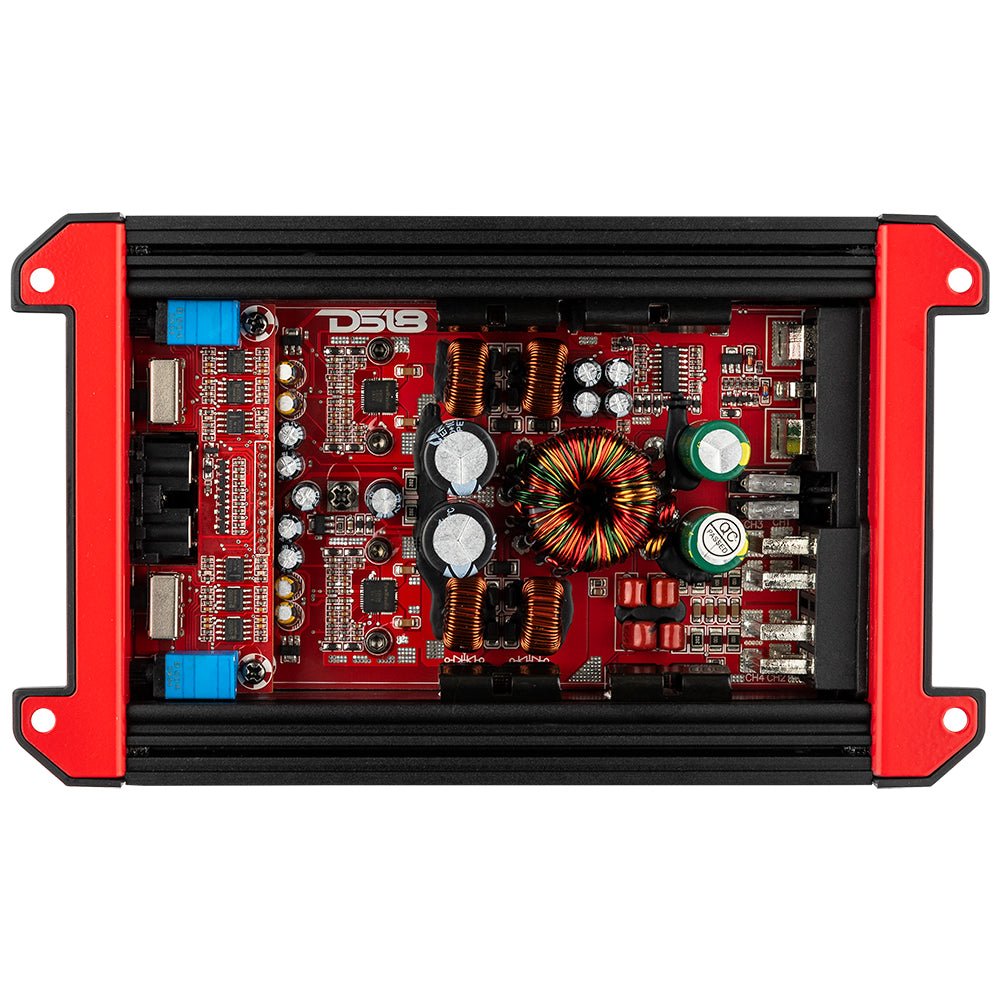 DS18 G1000.4D GEN-X Full-Range Class D 4-Channel Amplifier | 4 x 90W RMS @ 4-Ohm