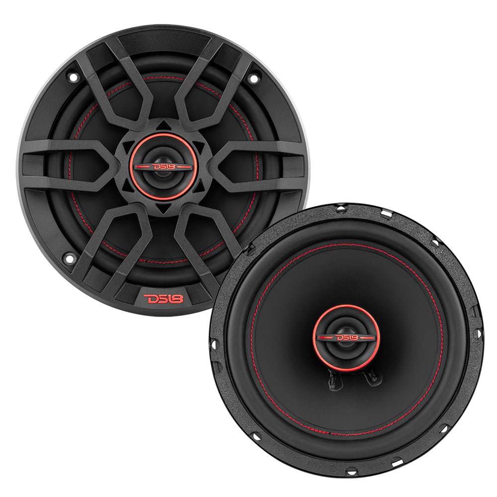 DS18 G6.5XI GEN-X 6.5" 2-Way Coaxial Speakers 50 Watts Rms 4-Ohm