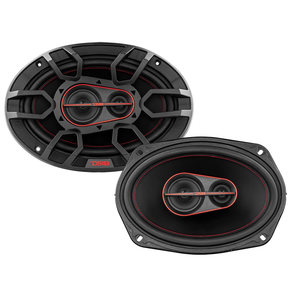 DS18 G6.9XI GEN-X 6x9" 3-Way Coaxial Speakers | 60W RMS 4-Ohm
