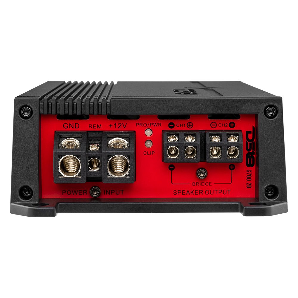 DS18 G700.2D GEN-X Full-Range Class D 2-Channel Amplifier | 2 x 100W RMS @ 4 Ohm