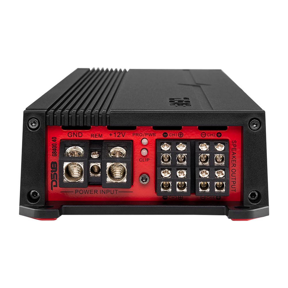 DS18 G8400.4D GEN-X Full-Range Class D 4-Channel Amplifier | 4 x 700W RMS @ 4-Ohm
