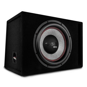 DS18 GEN-X112LD 12" Loaded Subwoofer Ported Enclosure With GEN-X124D 450 Watts RMS