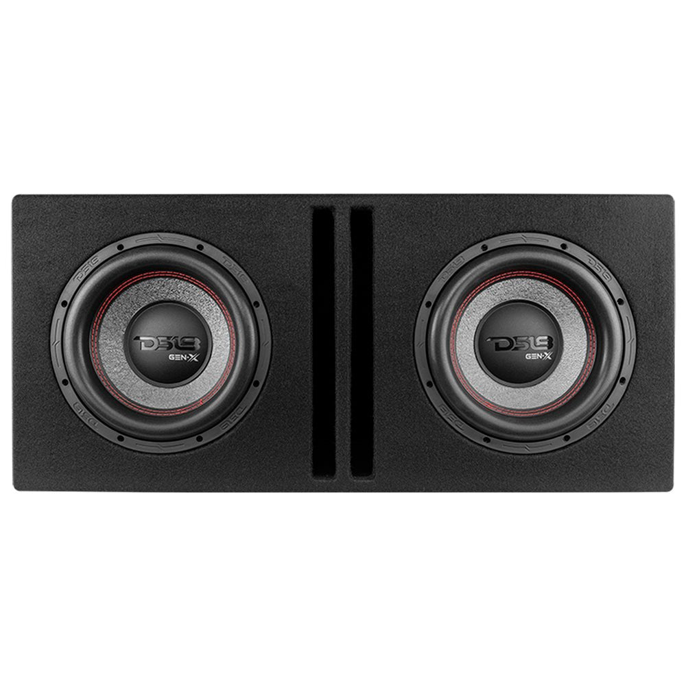 DS18 GEN-X210LD Dual 10" Loaded Subwoofer Ported Enclosure With GEN-X104D 800 Watts RMS