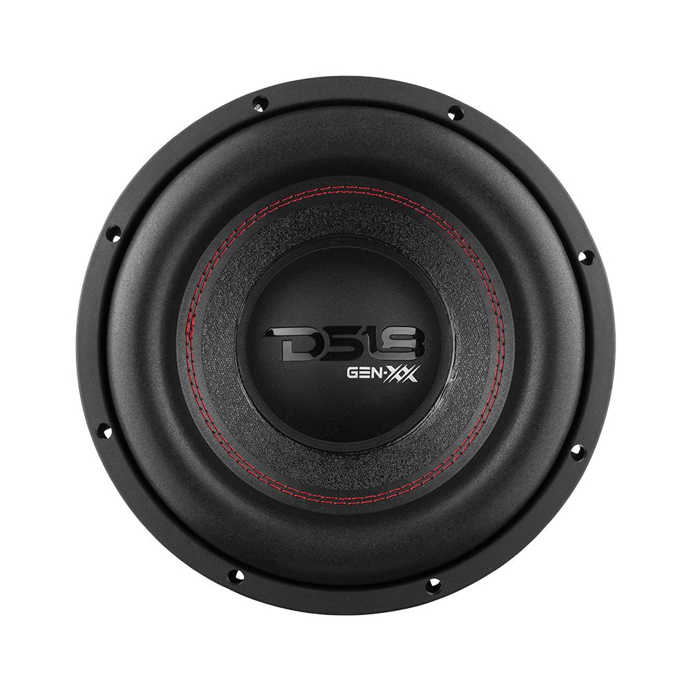 DS18 GEN-XX10.4DHE GEN-XX 10" High Excursion Subwoofer Double Stacked Magnets 500 Watts Rms DVC 4-Ohm