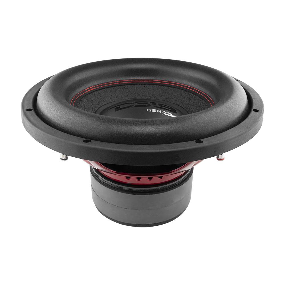 DS18 GEN-XX12.4DHE GEN-XX 12" High Excursion Subwoofer Double Stacked Magnets 600 Watts Rms DVC 4-Ohm
