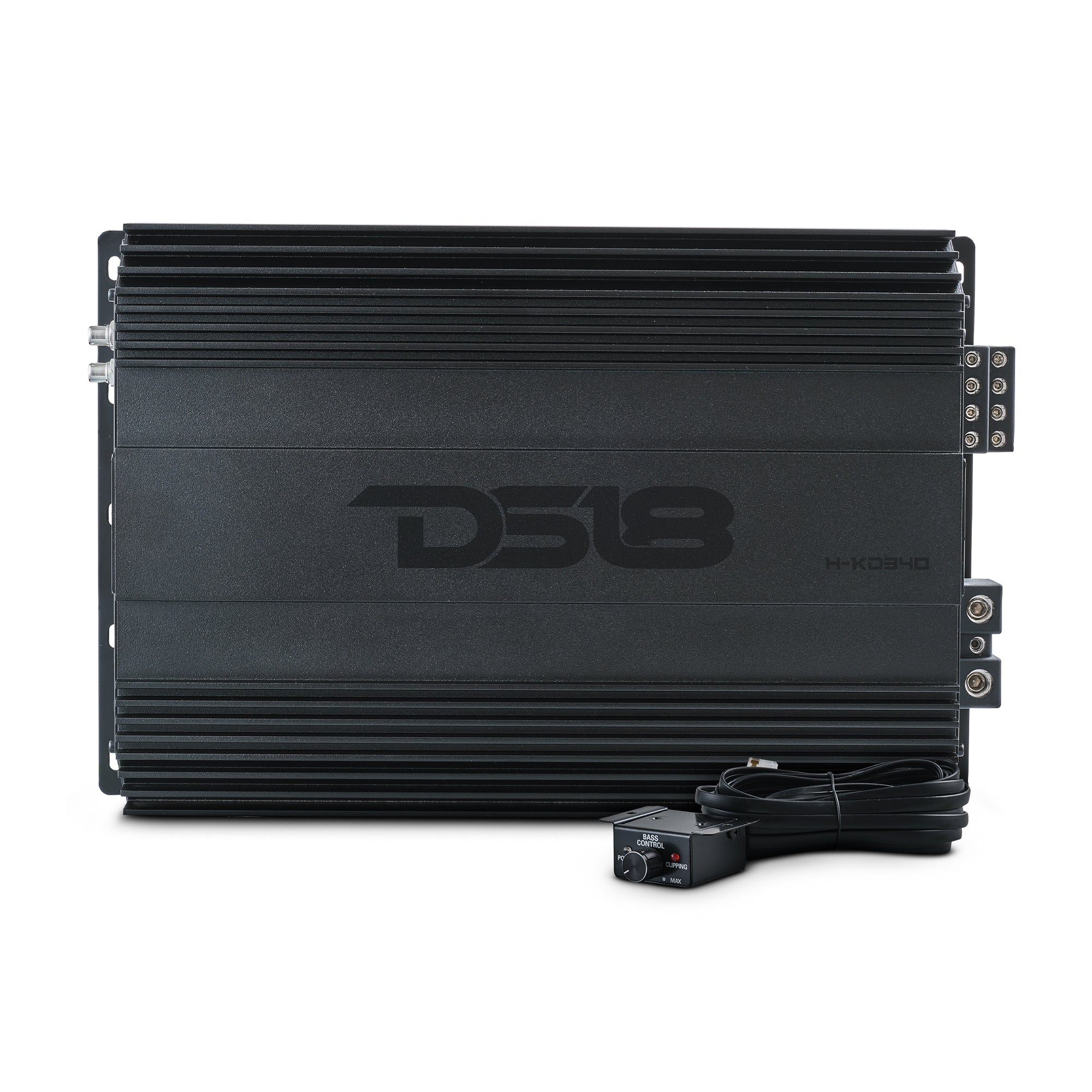 DS18 H-KO340 HOOLIGAN KO Full Range Class D 4-Channel Amplifier 4 x 300 Watts Rms @ 4-Ohm Made In Korea