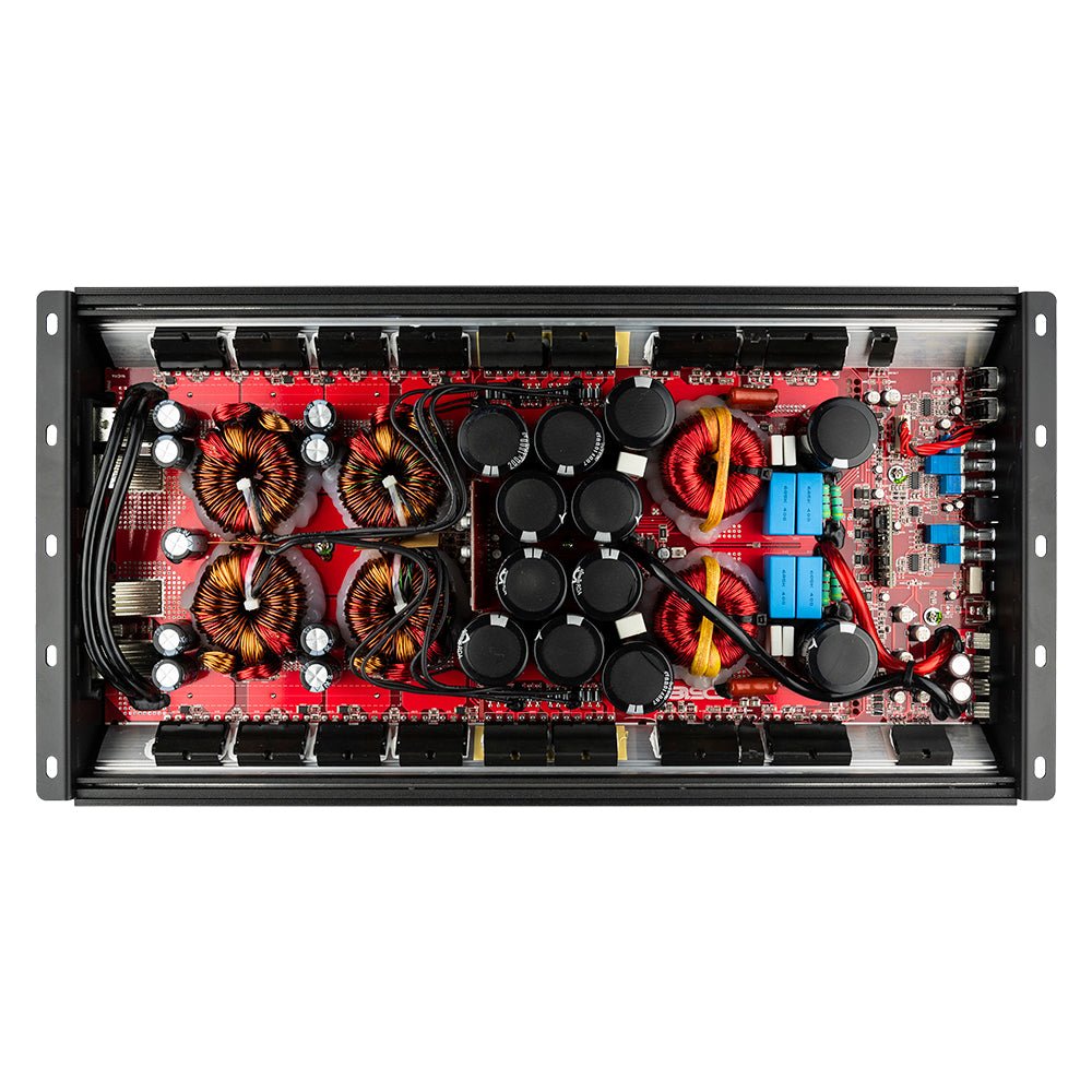 DS18 H-KO8 HOOLIGAN KO 1-Channel Amplifier with Voltmeter 8000 Watts Rms @ 1-Ohm Made In Korea