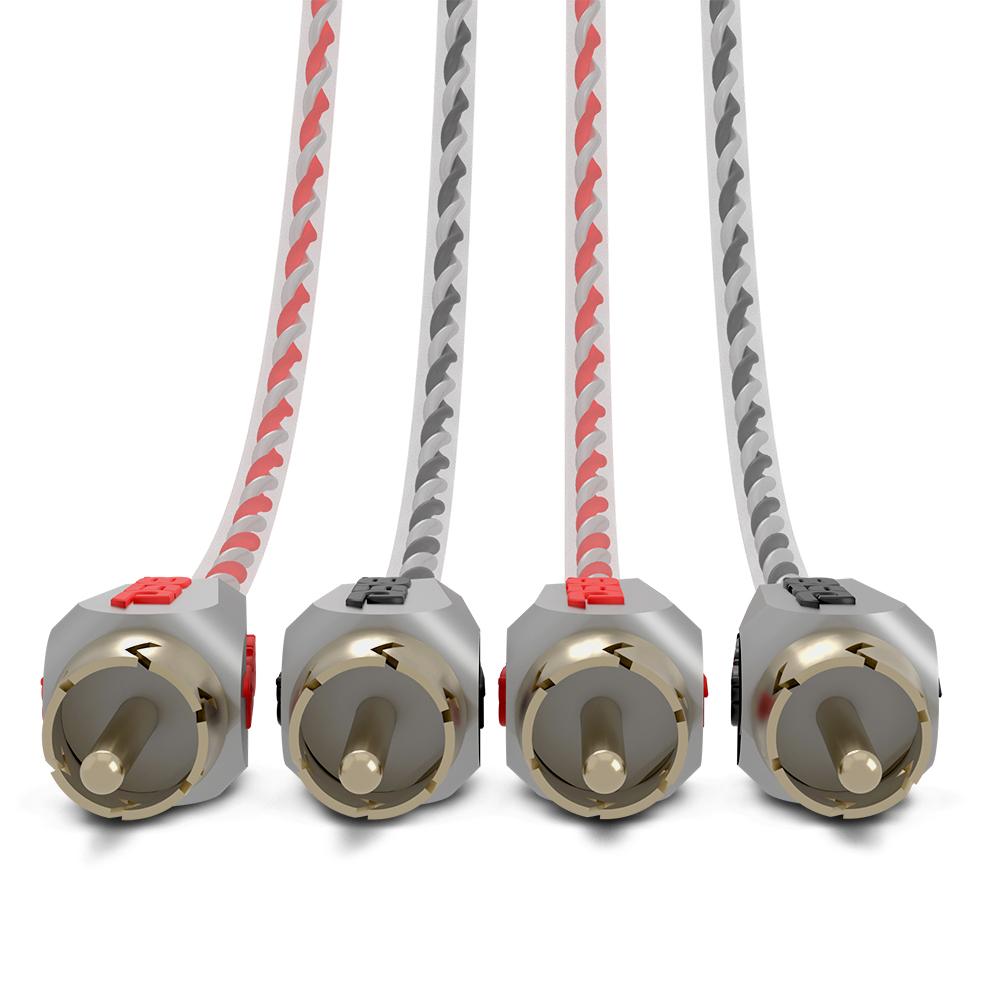 DS18 HQRCA-3FT Level 3 RCA 100% Copper OFC 3 Feet
