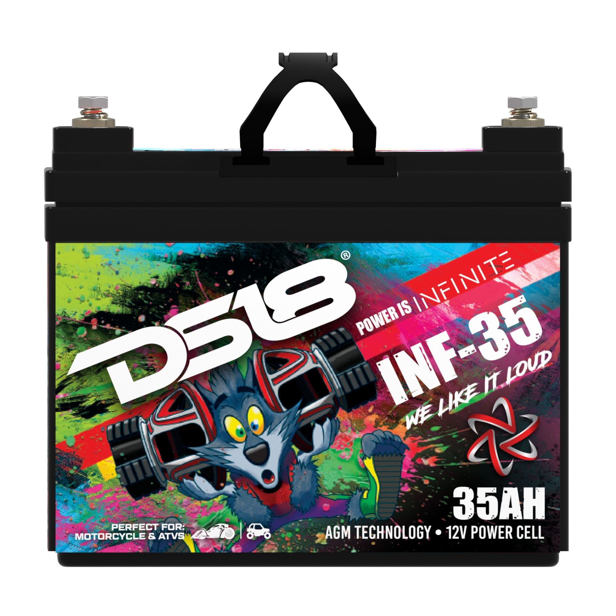 DS18 INF-35 INFINITE 35 AH AGM Power Cell 12 Volt Battery