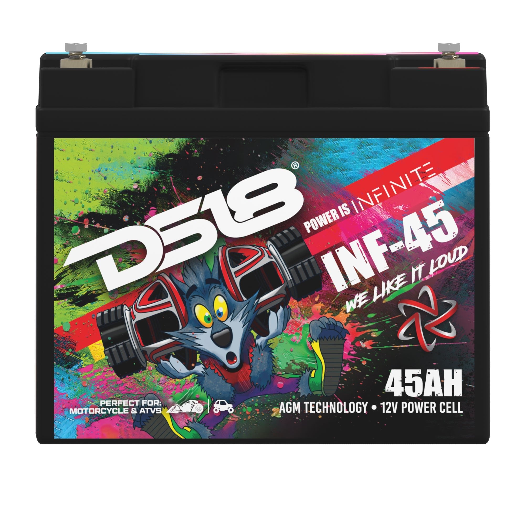 DS18 INF-45 INFINITE 45 AH AGM Power Cell 12 Volt Battery