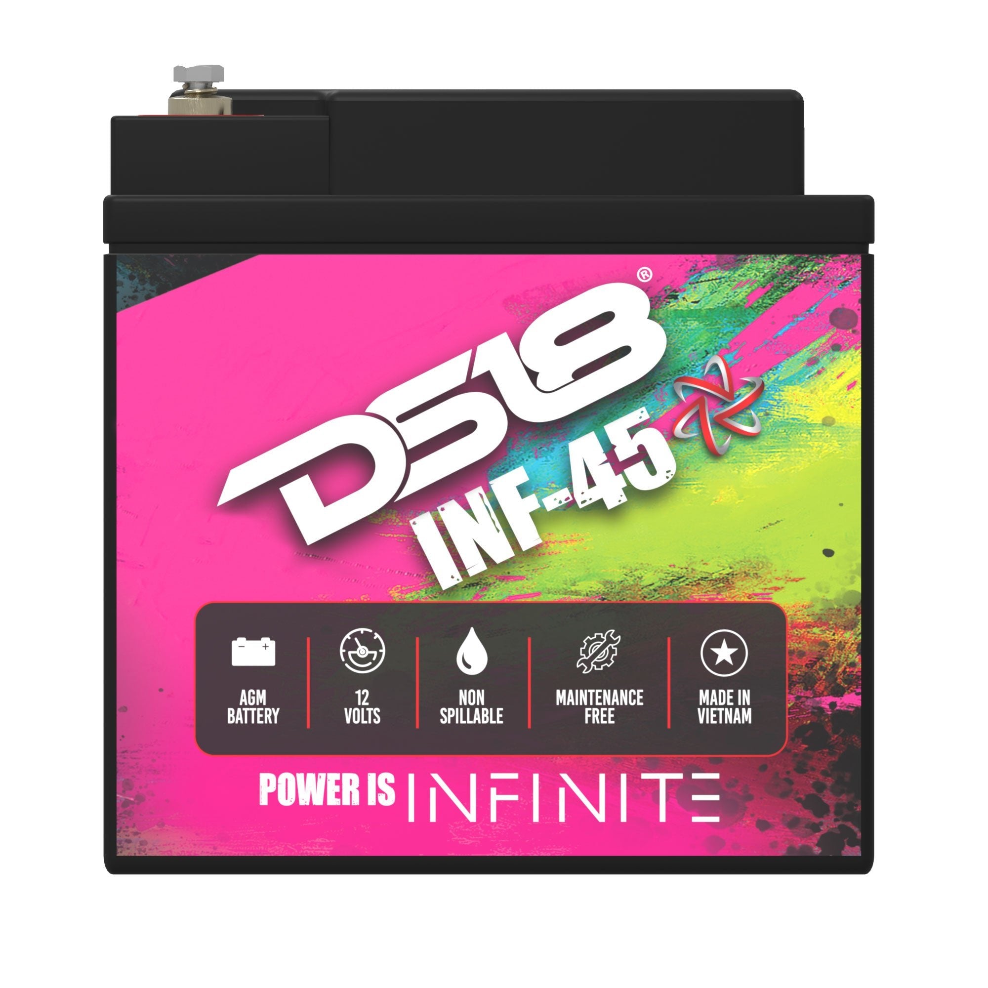 DS18 INF-45 INFINITE 45 AH AGM Power Cell 12 Volt Battery