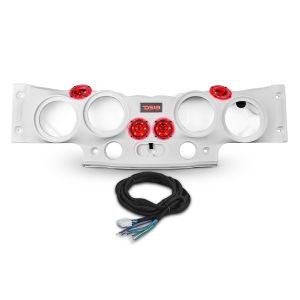 DS18 JK-SBAR/WH.HT Jeep JK/JKU Overhead Sound Bar System Fits 4 X 8" Speakers (Not included) 4 X Tweeters PRO-TW4L and 2 X Drivers PRO-DRNS…