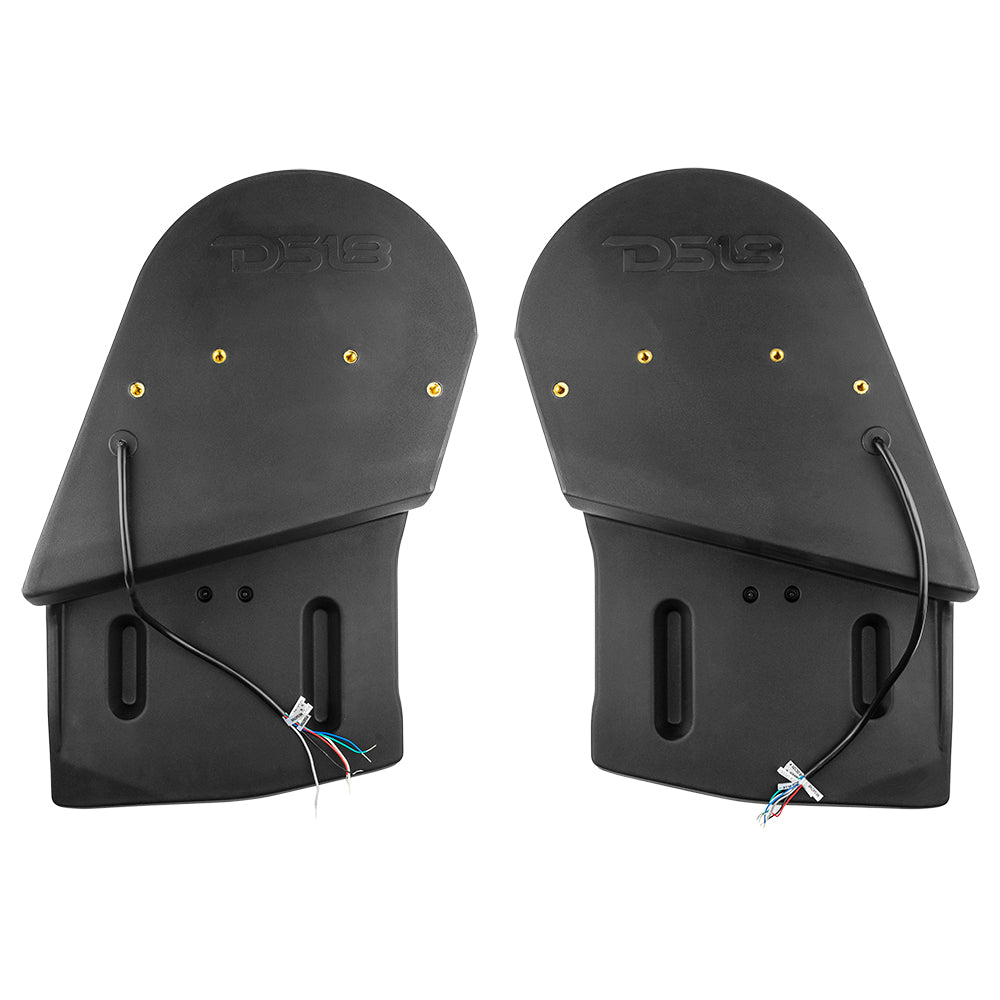 DS18 JL-SUB10/LR Jeep JL/JLU 10" Wheel Well Seald Subwoofer Enclosure Left and Right Side