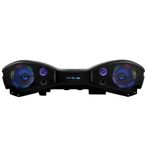 DS18 JL24-SBAR22/BKLD Jeep JL/JLU/JT 2024–2025 Overhead Sound Bar – Loaded with Digital LED Lights, Plug & Play