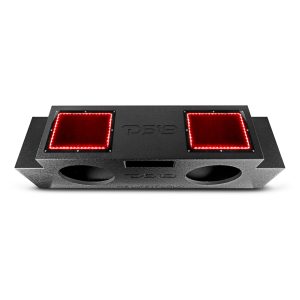 DS18 JSUB.2 Jeep JKU/JLU Down Firing Subwoofer Enclosure 2 x 12"