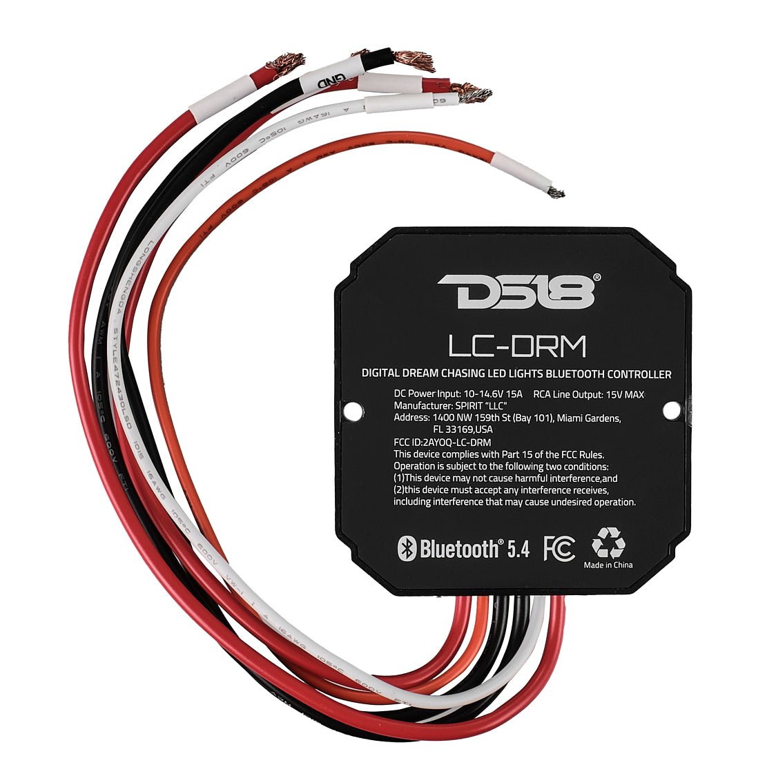 DS18 LC-DRM Digital LED Lights Bluetooth Control IP66 Water Resistant