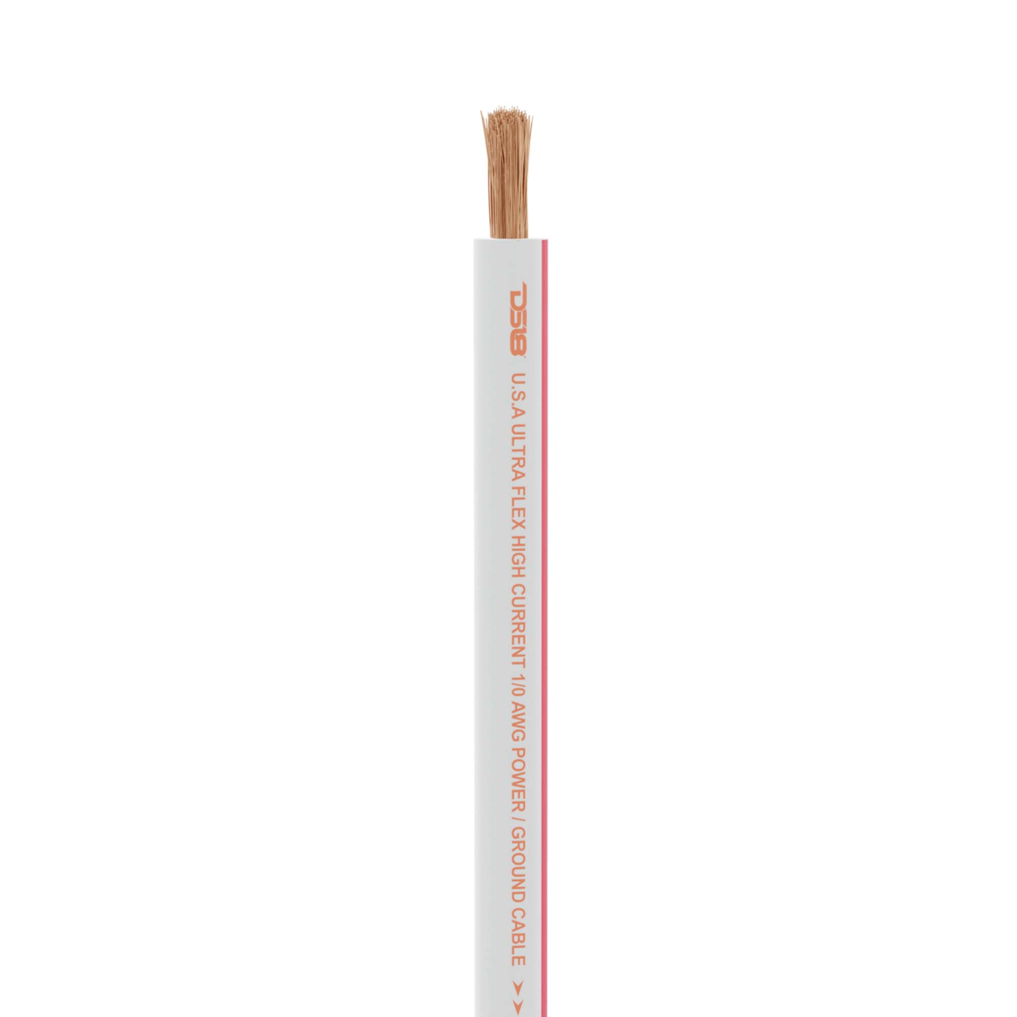 DS18 MOFC0GA25P 0-GA Marine Grade Tinned 100% Copper OFC Power Wire -25 Feet