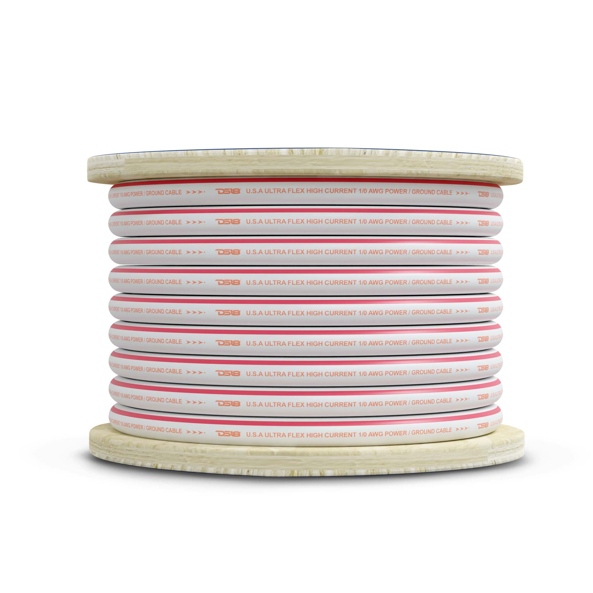 DS18 MOFC0GA25P 0-GA Marine Grade Tinned 100% Copper OFC Power Wire -25 Feet