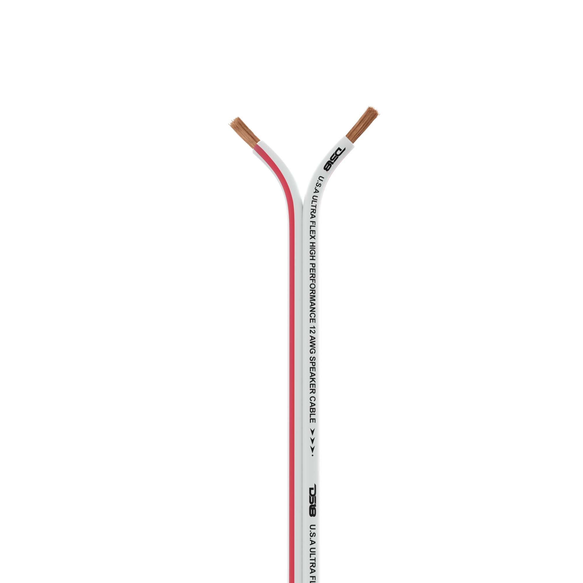 DS18 MOFC12GA150SW 12-GA Marine Grade Tinned 100% Copper OFC Speaker Wire -150 Feet