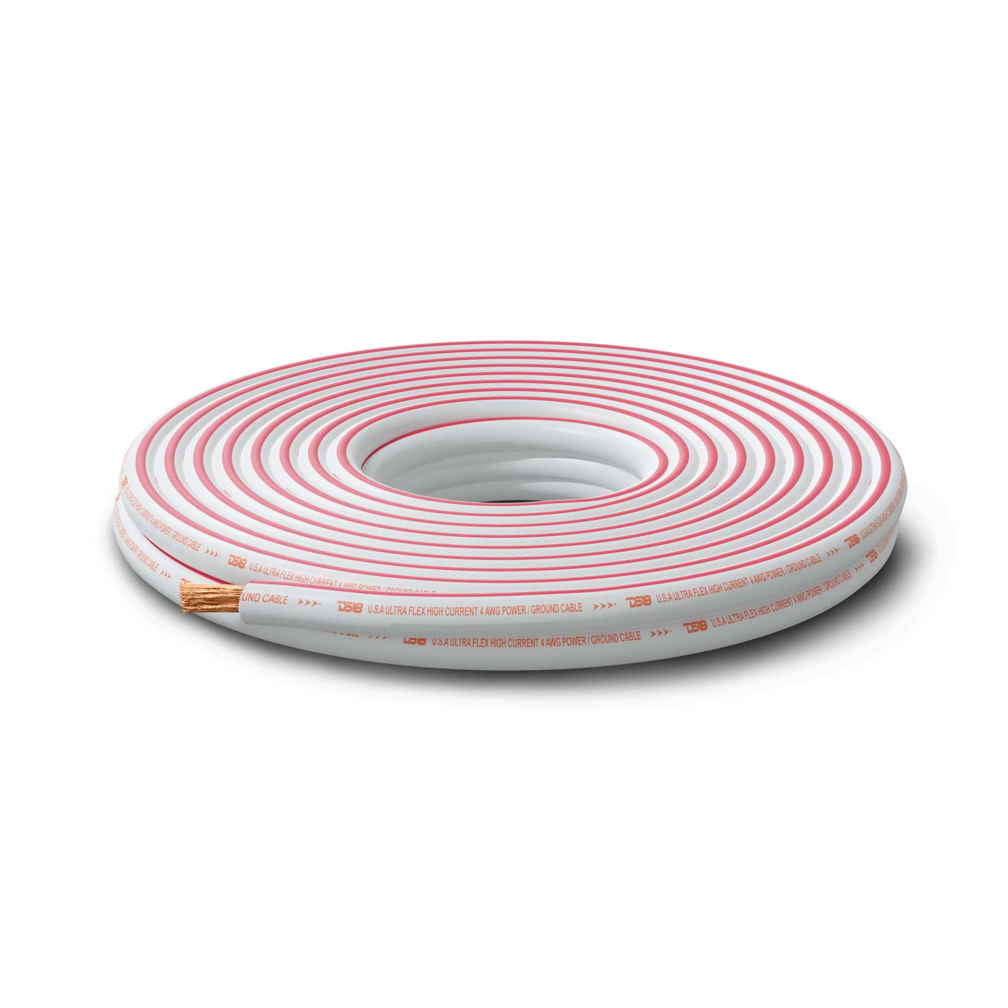 DS18 MOFC4GA50P 4-GA Marine Grade Tinned 100% Copper OFC Power Wire -50 Feet