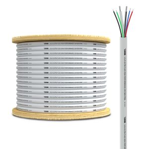 DS18 MOFC12/18GA-100SWRGB Marine Tinned OFC 18-GA Rgb Wires with 12-GA Speaker Wires 100 Feet