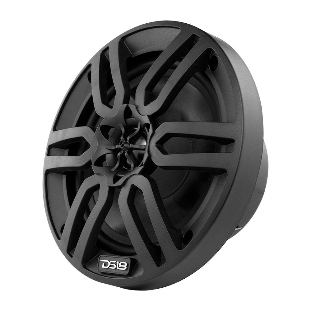 DS18 MP6/BK MP 6.5" 2-Way Coaxial Marine Speaker 60 Watts Rms 4-Ohm -Black